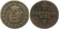 Haus Habsburg 1/4 Kreuzer Maria Theresia 1740-1780. -