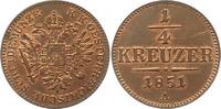 Haus Habsburg 1/4 Kreuzer Franz Joseph I. 1848-1916. -