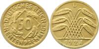 Weimarer Republik 50 Rentenpfennig -