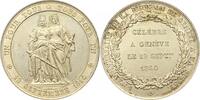Schweiz-Genf, Stadt Versilberte Bronzemedaille -