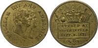Großbritannien Bronzemedaille William IV. 1830-1837. -