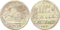 Lauenburg 4 Schilling Georg Wilhelm von Braunschweig-Lüneburg-Celle 1689-1715. -