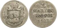 Waldeck 2 Mariengroschen Georg Heinrich 1813-1845. -