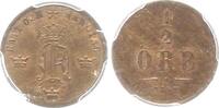 Schweden 1/2 Öre Oskar I. 1844-1859. -