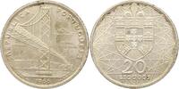 Portugal 20 Escudos Republik seit 1910. -