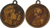 Brandenburg-Preußen Bronzemedaille Wilhelm II. 1888-1918. -