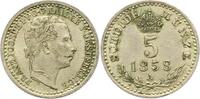 Haus Habsburg 5 Kreuzer Franz Joseph I. 1848-1916. -