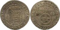 Sachsen-Albertinische Linie 1/24 Taler Johann Georg III. 1680-1691. -