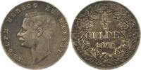 Nassau 1/2 Gulden Adolph 1839-1866. -