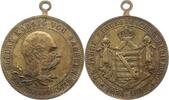 Sachsen-Albertinische Linie Bronzemedaille Albert 1873-1902. -