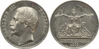 Frankreich Zinnmedaille Napoleon III. 1852-1870. -