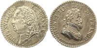 Frankreich Silbermedaille Louis XVIII. 1814-1824. -