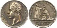 Frankreich Silbermedaille Charles X. 1824-1830. -