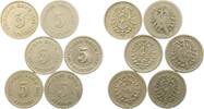 Kleinmünzen 5 Pfennig -