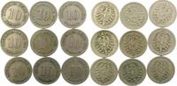 Kleinmünzen 10 Pfennig -