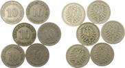 Kleinmünzen 10 Pfennig -