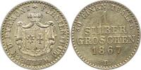 Waldeck Silbergroschen Georg Victor 1852-1893. -