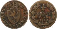 Nassau 1/4 Kreuzer Wilhelm 1816-1839. -