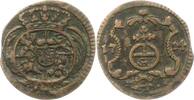Sachsen-Albertinische Linie Pfennig Friedrich August I. 1694-1733. -