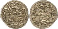 Sachsen-Albertinische Linie Pfennig Friedrich August I. 1694-1733. -