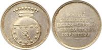 Frankreich Silbermedaille Louis XVIII. 1814-1824. -