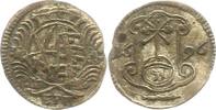 Sachsen-Albertinische Linie Pfennig Friedrich August I. 1694-1733. -