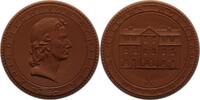 Personenmedaillen Porzellanmedaille Schiller, Friedrich von *1759 Marbach/Württemberg, +1805 Weimar, deutscher Dichter und Arzt. Prägefrisch