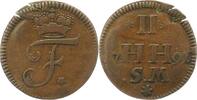Sachsen-Hildburghausen Cu 2 Heller Friedrich 1780-1826. -