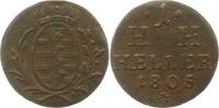 Sachsen-Hildburghausen Heller Friedrich 1780-1826. -