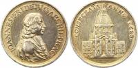Tschechien-Prag, Bistum Silbermedaille Johann Friedrich von Waldstein 1673-1694. -