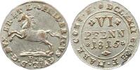 Braunschweig-Wolfenbüttel 6 Pfennig Friedrich Wilhelm 1806-1815. -