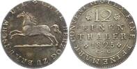 Braunschweig-Wolfenbüttel 1/12 Taler Karl 1815-1830. -