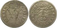 Braunschweig-Wolfenbüttel 1/24 Taler August Wilhelm 1714-1731. -