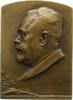 Wien, Stadt Einseitige Bronzeplakette -