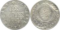 Sachsen-Albertinische Linie 1/12 Taler Friedrich August I. 1806-1827. -