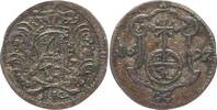 Sachsen-Albertinische Linie Pfennig Friedrich August I. 1694-1733. -