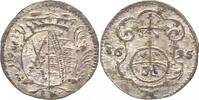 Sachsen-Albertinische Linie Pfennig Friedrich August I. 1694-1733. -