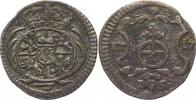 Sachsen-Albertinische Linie Pfennig Friedrich August I. 1694-1733. -