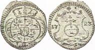Sachsen-Albertinische Linie Pfennig Friedrich August I. 1694-1733. -