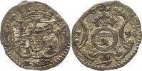 Sachsen-Albertinische Linie Pfennig 1754 Friedrich August II. 1733-1763. Sehr schön