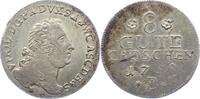 Anhalt-Bernburg 8 Gute Groschen Victor Friedrich 1721-1765. -