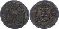 Sachsen-Albertinische Linie Pfennig Friedrich August I. 1694-1733. -