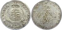 Sachsen-Albertinische Linie 1/12 Taler Friedrich August I. 1806-1827. -