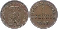 Hessen-Darmstadt Pfennig Ludwig III. 1848-1877. -