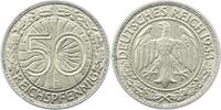 Weimarer Republik 50 Reichspfennig -