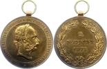 Haus Habsburg Bronzemedaille Franz Joseph I. 1848-1916. -