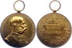 Haus Habsburg Bronzemedaille Franz Joseph I. 1848-1916. -