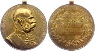 Haus Habsburg Bronzemedaille Franz Joseph I. 1848-1916. -