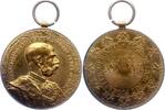Haus Habsburg Bronzemedaille Franz Joseph I. 1848-1916. -