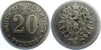 Kleinmünzen 20 Pfennig -